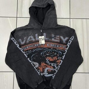 The Valley Brand Valley Black Graphic Hoodie